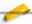 Изолятор из мягкого пластика на клемму силового провода лебедки жёлтый